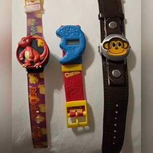 Lot Of 3 Vintage Collectors Youth Watches